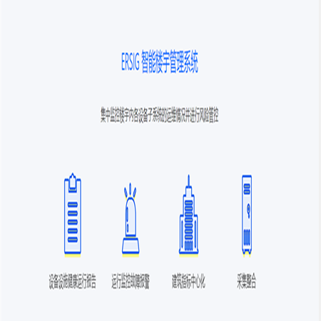 ERSIG 智能楼宇管理系统;人工智能与机器人产业平台智能产品