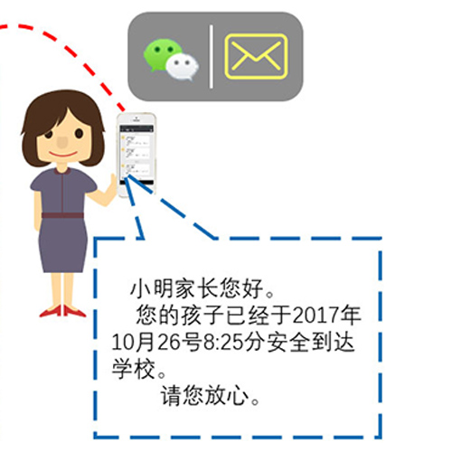 校门无感知考勤;章鱼通解决方案