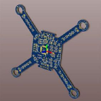 LED闪光无人机螺旋桨方案开发 PCB设计;人工智能与机器人产业平台解决方案