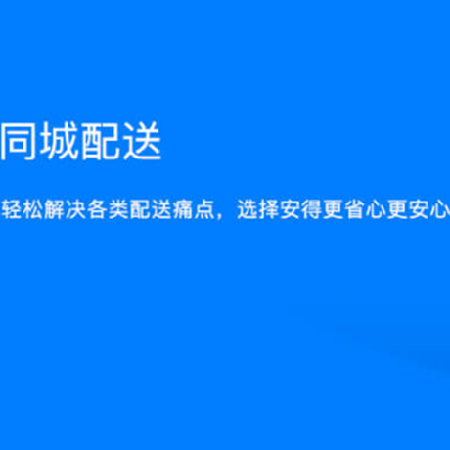 全网性同城配送型物流服务商;人工智能与机器人产业平台智能产品