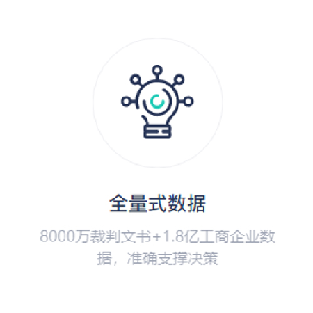 企业涉诉风险分析预警;人工智能与机器人产业平台智能产品
