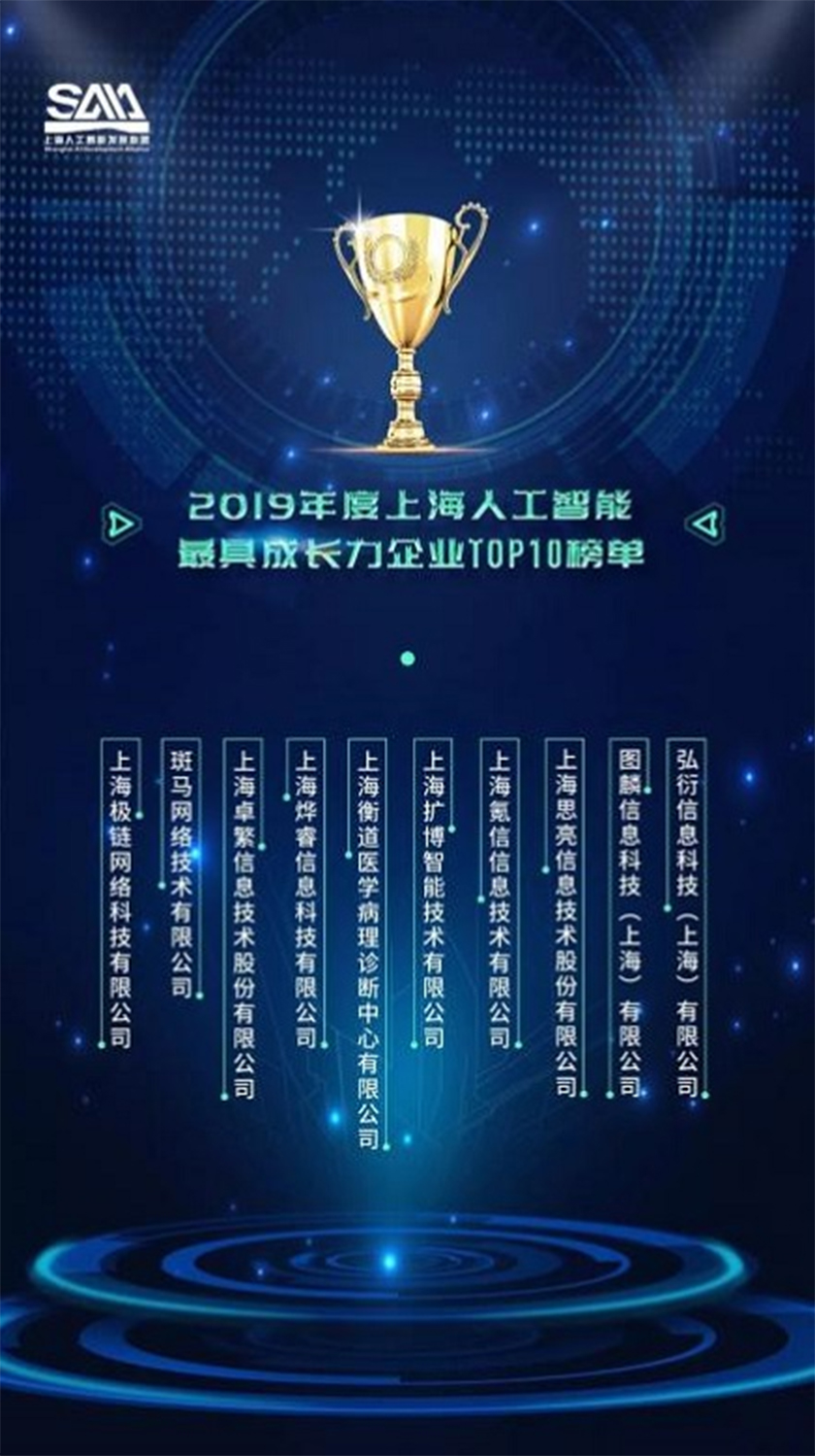极链科技入选2019年度上海人工智能最具成长力企业TOP10 - Video++极链科技集团 - 聚.jpg